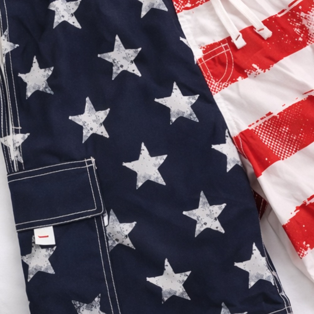 𝓐𝓶𝓮𝓻𝓲𝓬𝓪𝓷 𝓢𝓾𝓶𝓶𝓮𝓻 𝓢𝓽𝓪𝓽𝓮𝓶𝓮𝓷𝓽 𝓢𝔀𝓲𝓶 𝓢𝓱𝓸𝓻𝓽𝓼 𝓜𝓮𝓷’𝓼 𝓜 𝓕𝓵𝓪𝓰 𝓟𝓻𝓲𝓷𝓽 𝓑𝓸𝓵𝓭 𝓡𝓮𝓭 𝓦𝓱𝓲𝓽𝓮 𝓑𝓵𝓾𝓮 🧚✨ - Picture 5 of 5